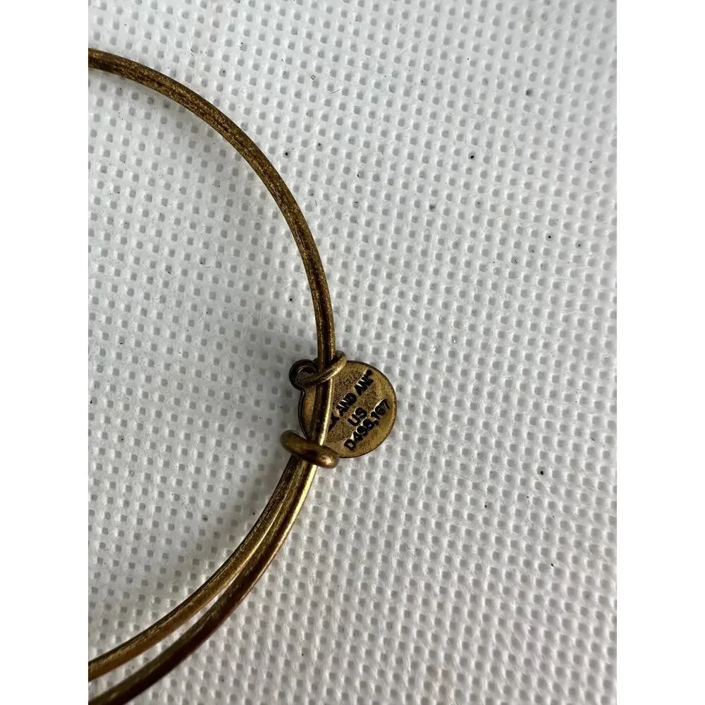 Alex + Ani Energy Charm Bracelet Conch Seashell Beach